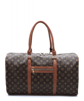 Monogrammed 20" Duffle CS775 BROWN